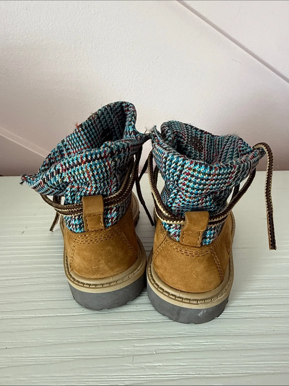 Timberland Slouch Toddler Flannel Boots